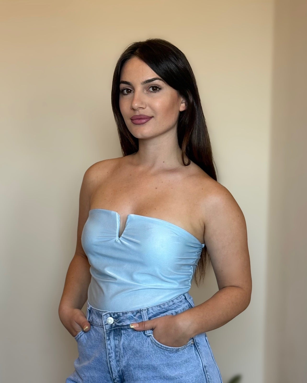 Strapless Κορμάκι