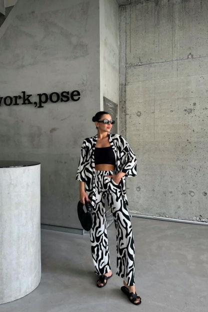 Zebra set Κιμονό