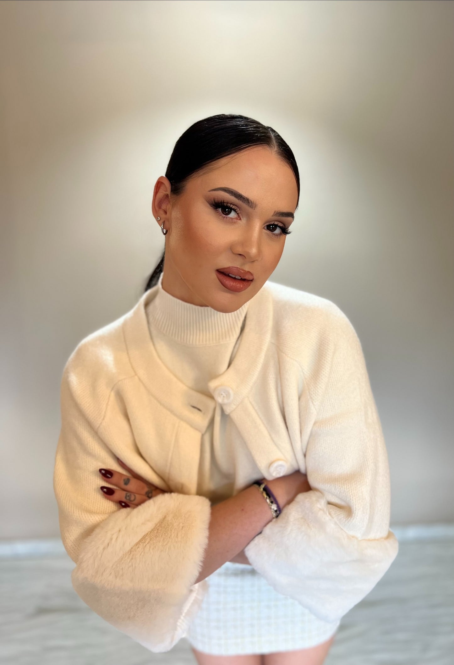 Knit & Fluff ζακέτα