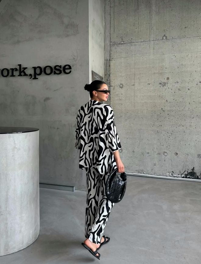 Zebra set Κιμονό