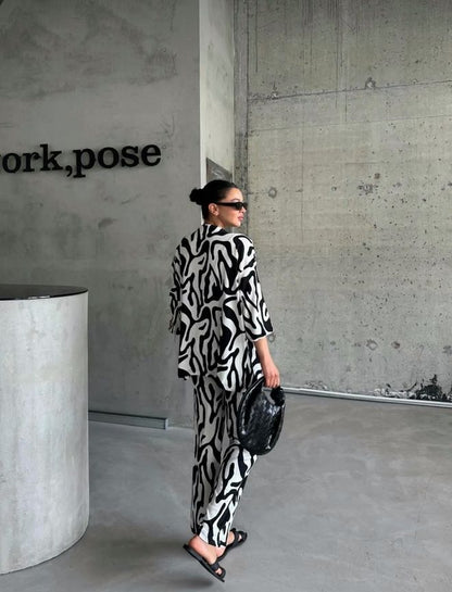 Zebra set Κιμονό