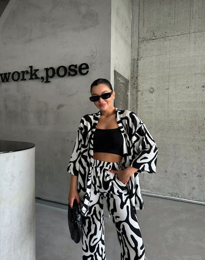 Zebra set Κιμονό